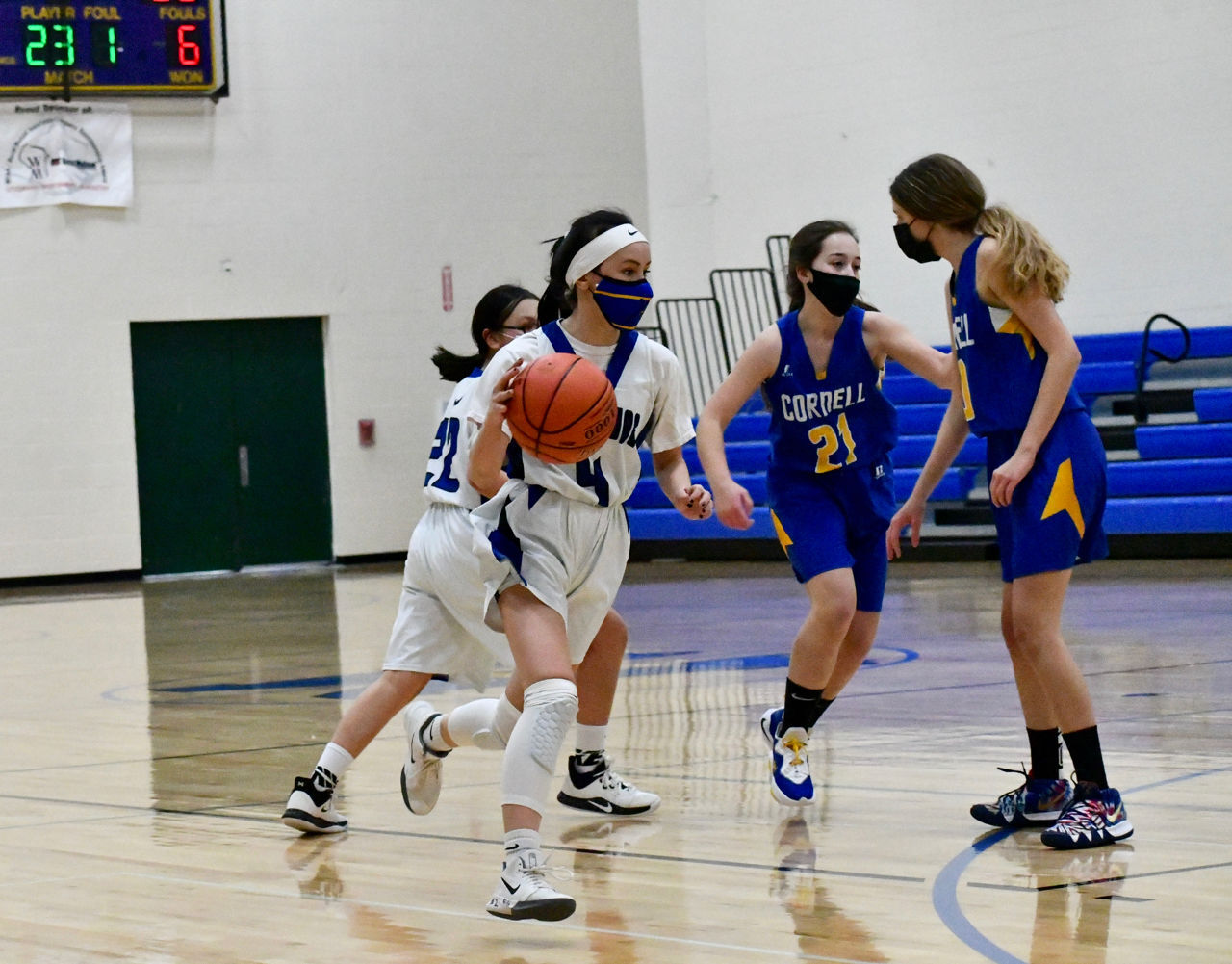 Driving for a hoop